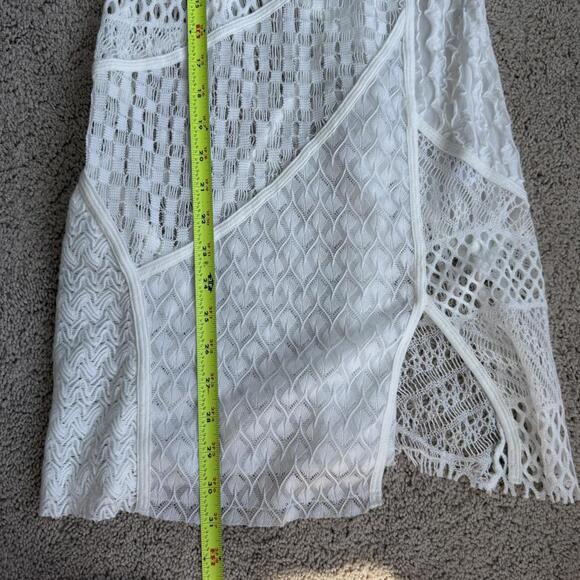 For Love And Lemons Crochet White Dress Size S BNWOT - Picture 6 of 8